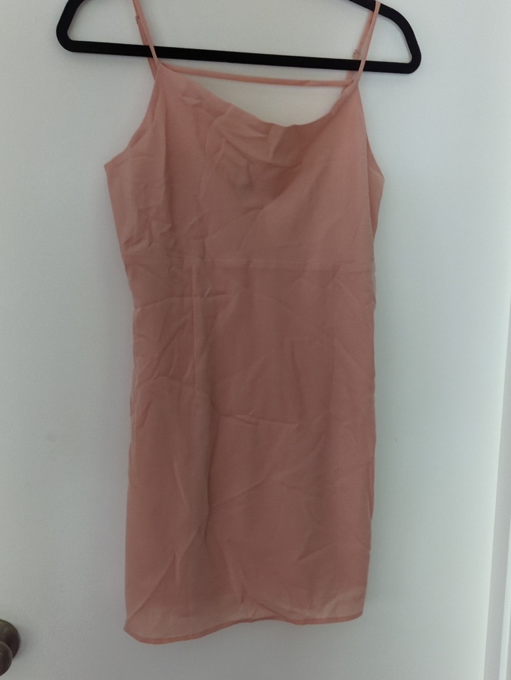 Forever 21 Blush Pink Spaghetti-Strap Mini Dress